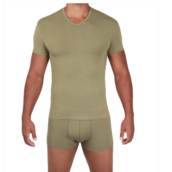 Pascal Morabito Undershirt Second-skin, Bamboo Comfort, Stylish NWT - Picture 2 of 4